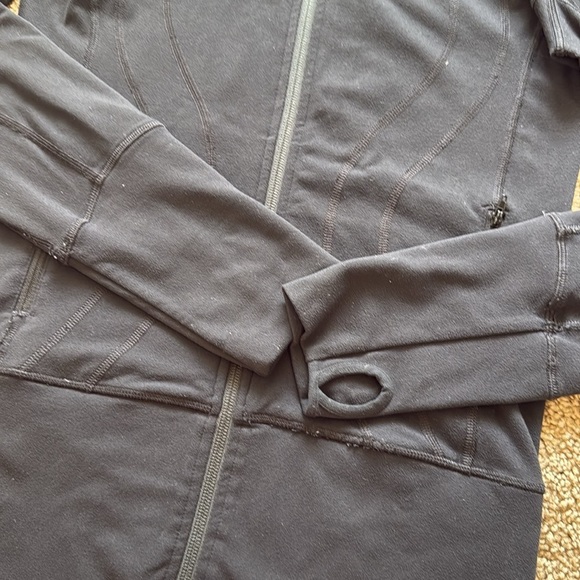 Lululemon In Stride Black Zip Up Athletic Jacket - Picture 8 of 13